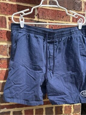Vans Navy Blue Drawstring Shorts